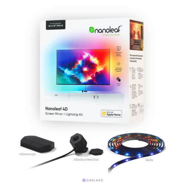 Nanoleaf 4D Screen Mirror + Lightstrip Kit